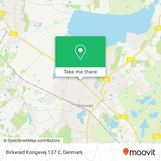 Birkerød Kongevej 137 C map