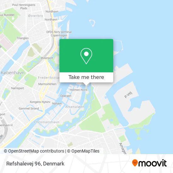 Refshalevej 96 map