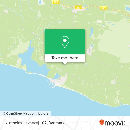 Klintholm Havnevej 102 map