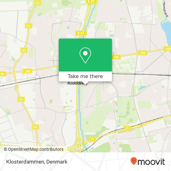 Klosterdammen map