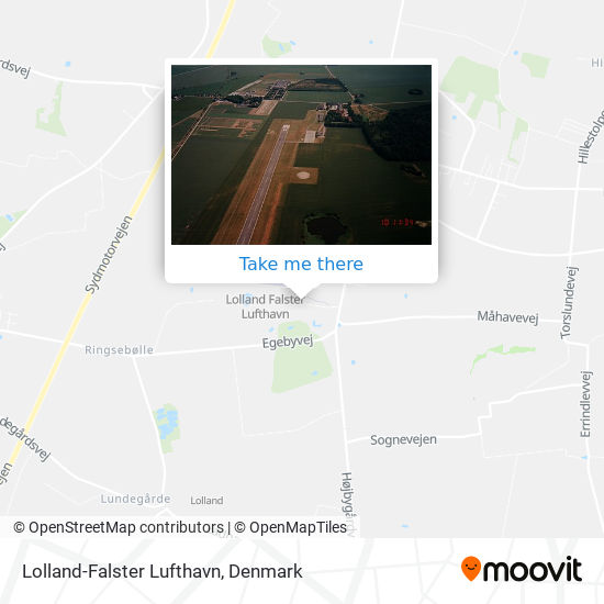Lolland-Falster Lufthavn map