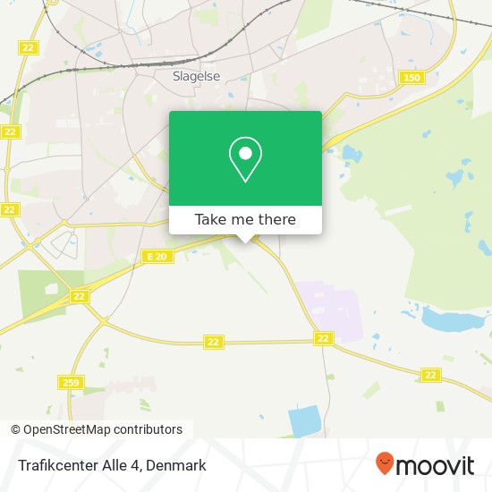 Trafikcenter Alle 4 map