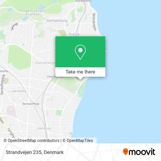 Strandvejen 235 map