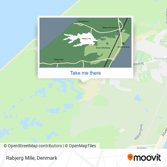 Rabjerg Mile map