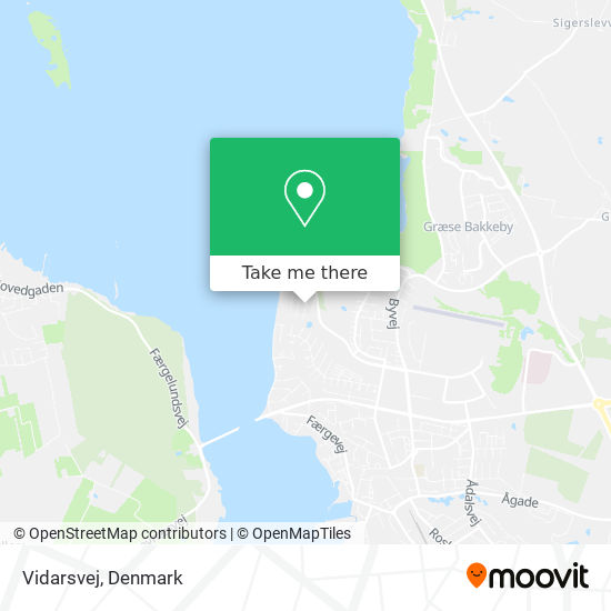 Vidarsvej map