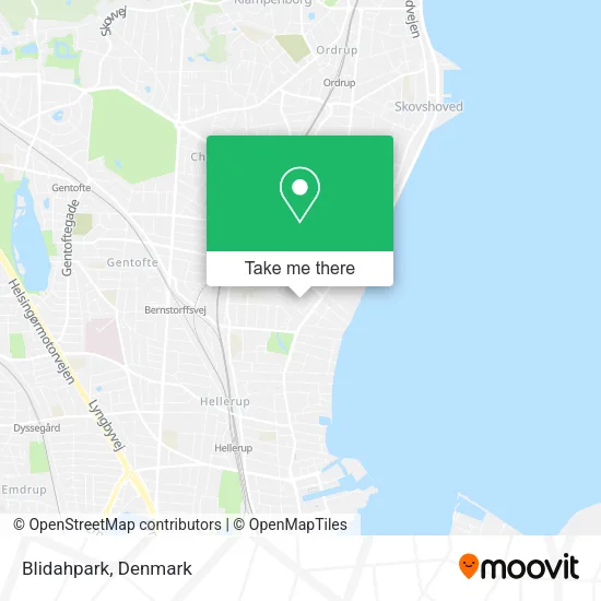 Blidahpark map
