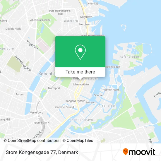 Store Kongensgade 77 map