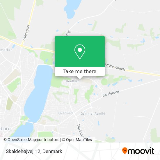 Skaldehøjvej 12 map