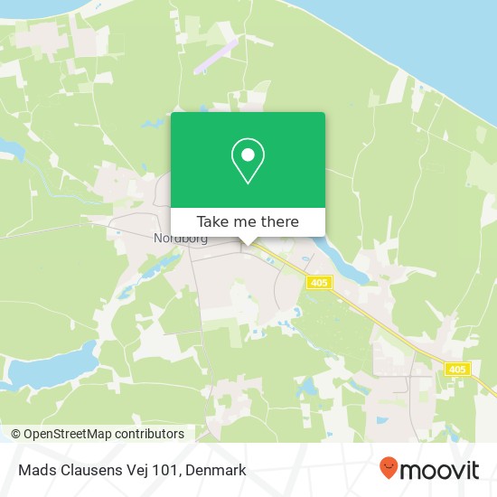 Mads Clausens Vej 101 map