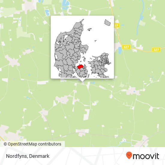 Nordfyns map