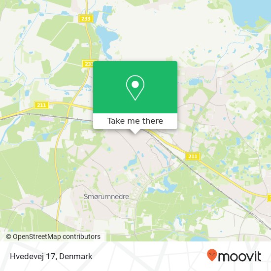 Hvedevej 17 map