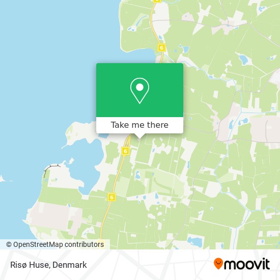 Risø Huse map