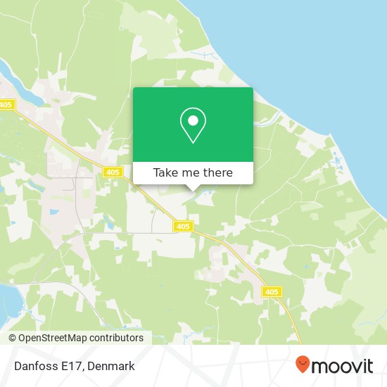 Danfoss E17 map