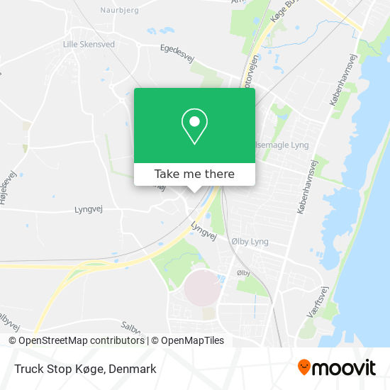 Truck Stop Køge map