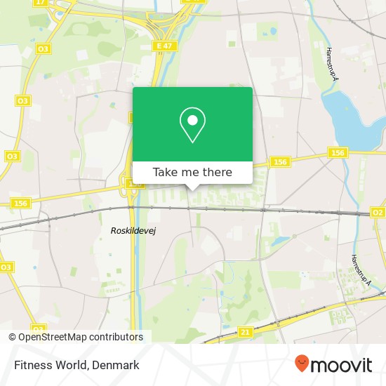 Fitness World map