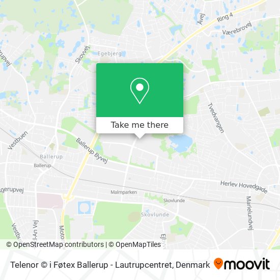 Telenor © i Føtex Ballerup - Lautrupcentret map