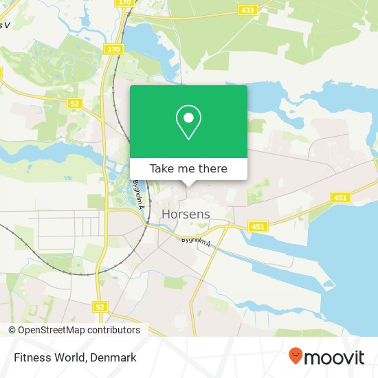 Fitness World map