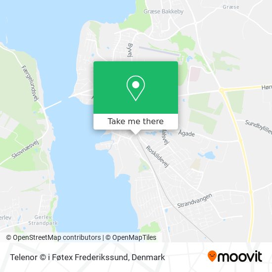 Telenor © i Føtex Frederikssund map