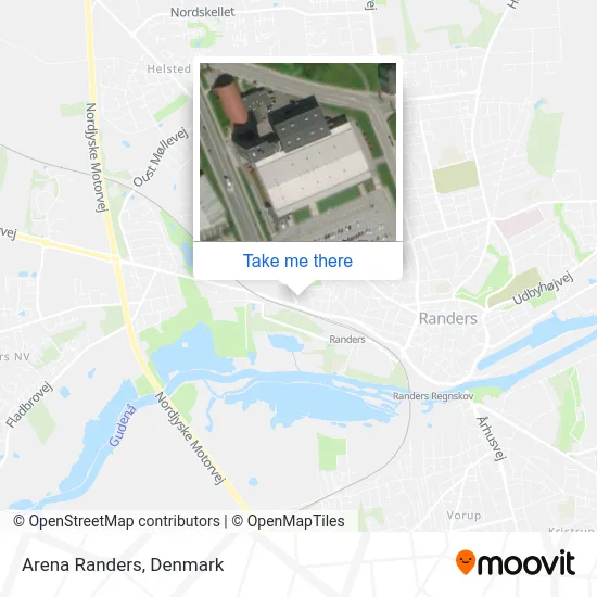 Arena Randers map
