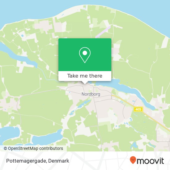 Pottemagergade map