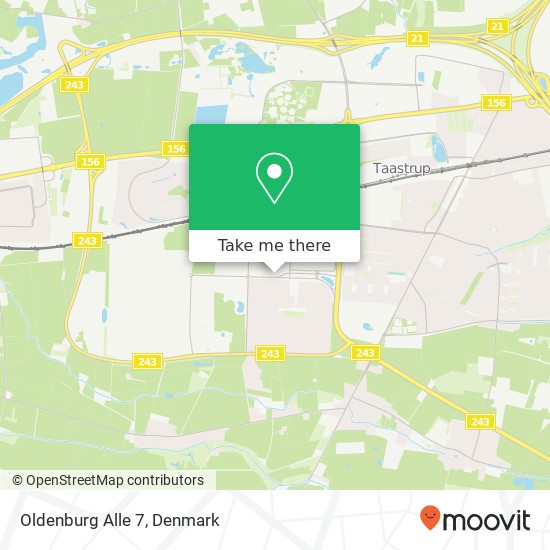 Oldenburg Alle 7 map