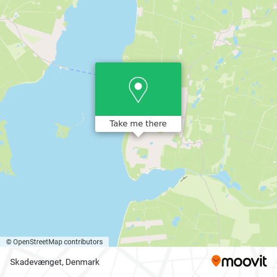 Skadevænget map