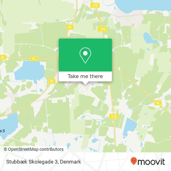 Stubbæk Skolegade 3 map