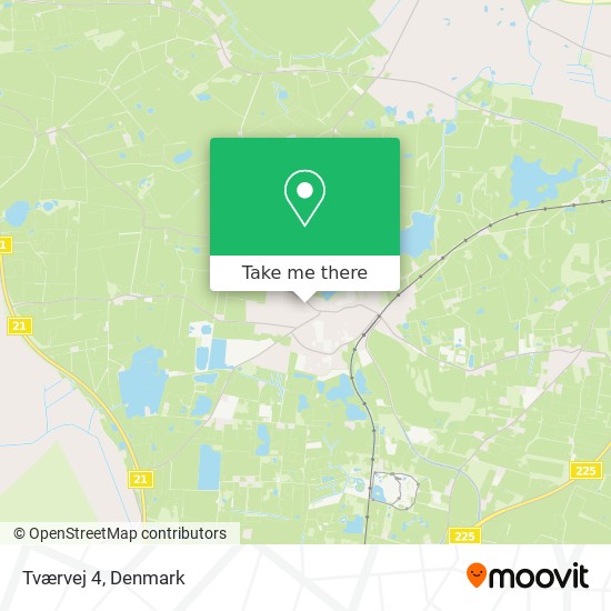 Tværvej 4 map