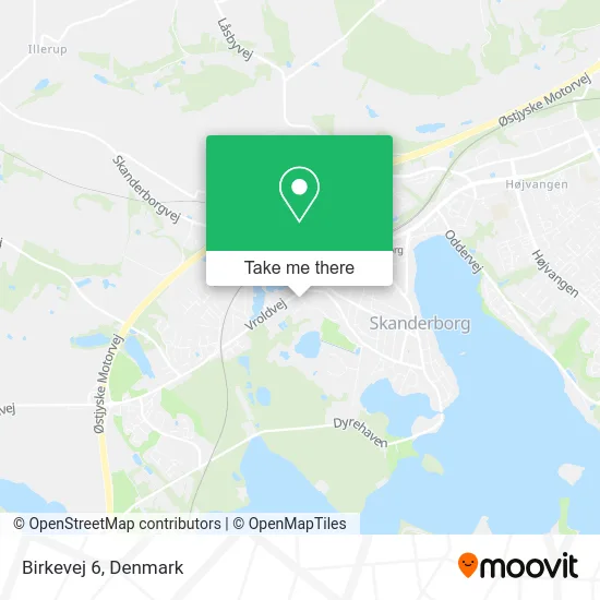 Birkevej 6 map
