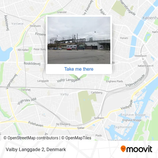 Valby Langgade 2 map