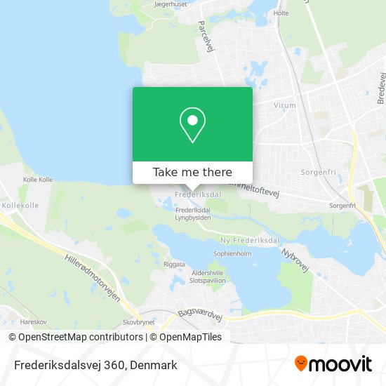 Frederiksdalsvej 360 map