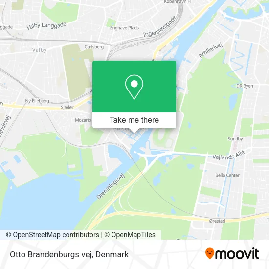 Otto Brandenburgs vej map