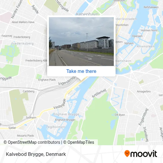 Kalvebod Brygge map
