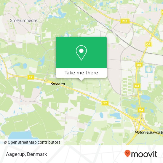 Aagerup map