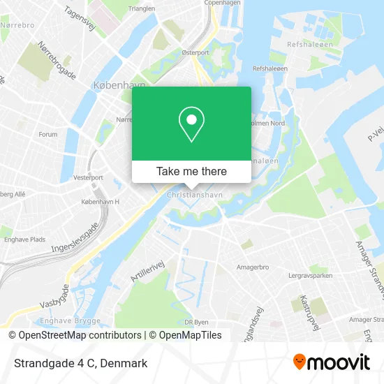 Strandgade 4 C map
