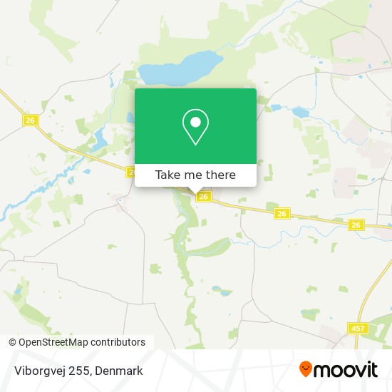 Viborgvej 255 map
