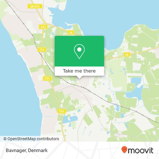 Bavnager map