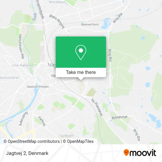 Jagtvej 2 map