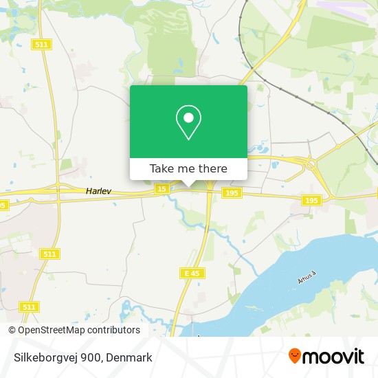 Silkeborgvej 900 map