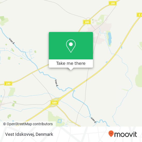 Vest Idskovvej map