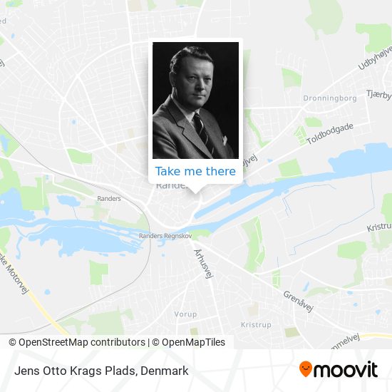 Jens Otto Krags Plads map