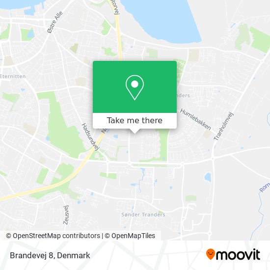 Brandevej 8 map