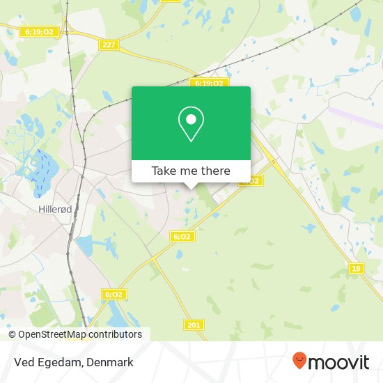 Ved Egedam map