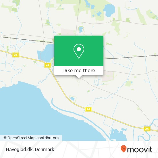 Haveglad.dk map