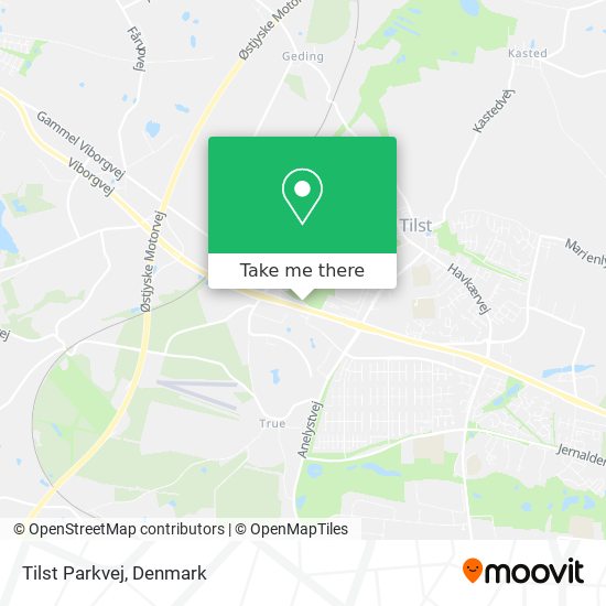 Tilst Parkvej map