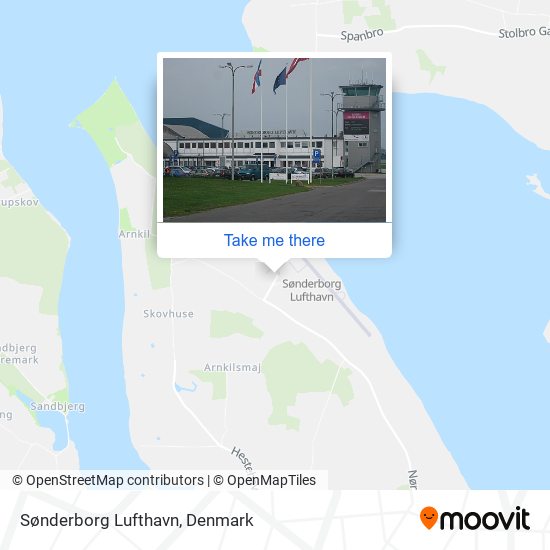 Sønderborg Lufthavn map