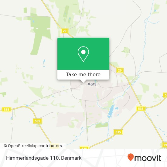 Himmerlandsgade 110 map