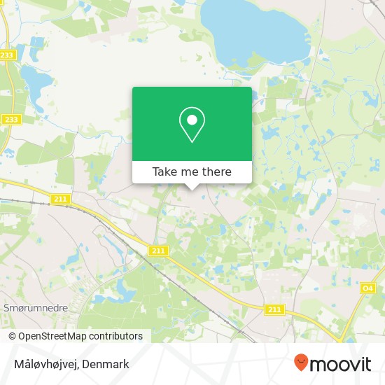 Måløvhøjvej map