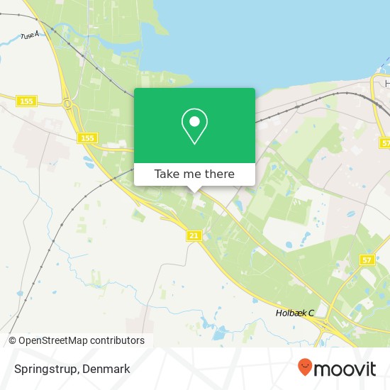 Springstrup map