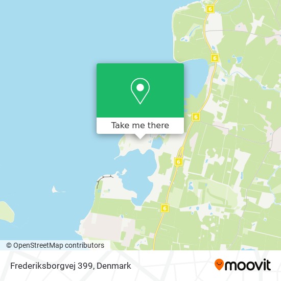 Frederiksborgvej 399 map